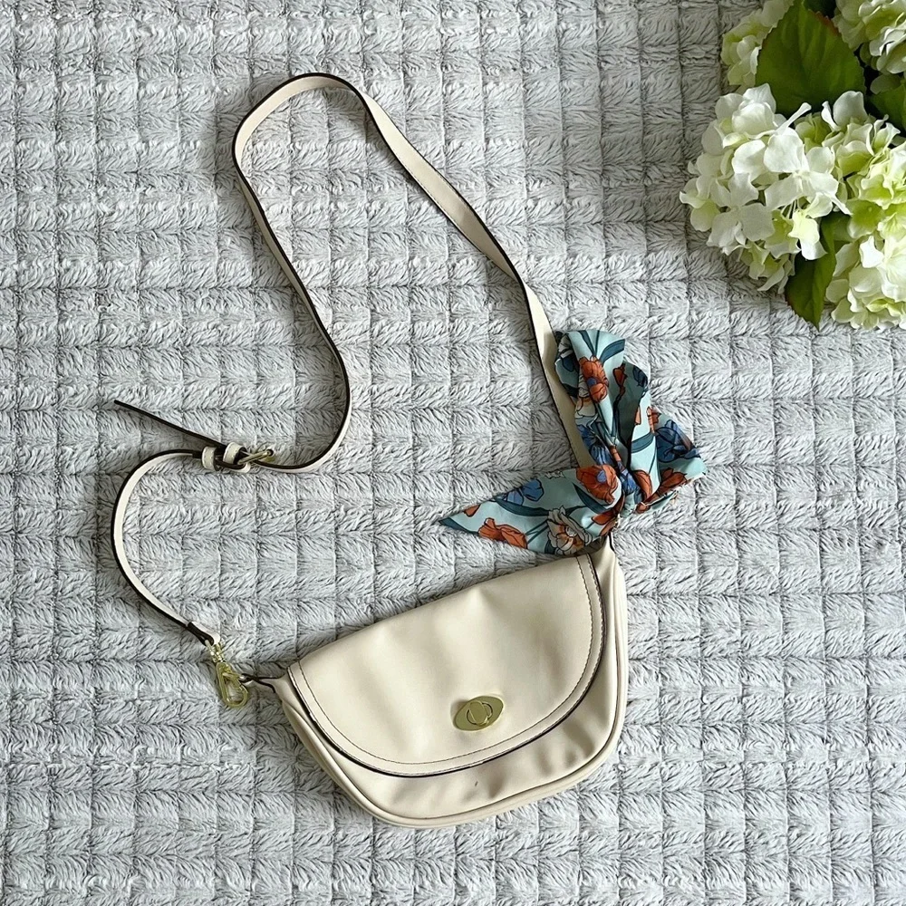 Steve Madden Crossbody Bag with Scarf